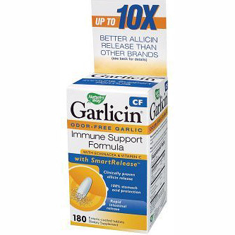 Nature's Way Garlicin CF Immune Support 90 tabs from Nature's Way