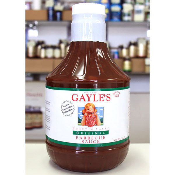 Gayle's Gayle's Original Sweet & Sassy Barbecue Sauce, 36 oz