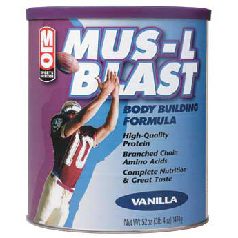 GeniSoy Products Genisoy MLO Mus-L Blast 2000+ Vanilla Powder 52 oz