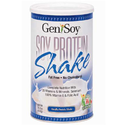 GeniSoy Products Genisoy Soy Protein Shake Powder Vanilla 22.2 oz