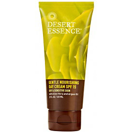 Desert Essence Gentle Nourishing Day Cream SPF 15, 2 oz, Desert Essence