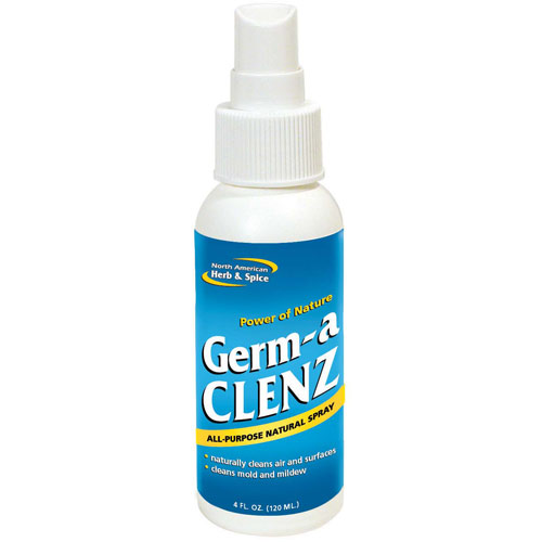 North American Herb & Spice Germ-a-Clenz, Cleans Mold and Mildew, 4 oz, North American Herb & Spice