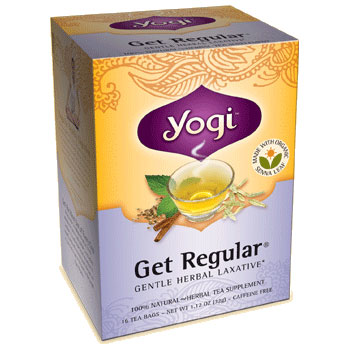 Yogi Tea Get Regular Tea (Herbal Laxative Tea) 16 tea bags from Yogi Tea