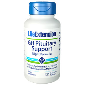 Life Extension GH Pituitary Support Night Formula, 120 Vegetarian Capsules, Life Extension
