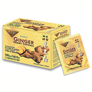 Prince of Peace Ginger Honey Crystals (Ginger Instant Tea) 10 Bags, Prince of Peace