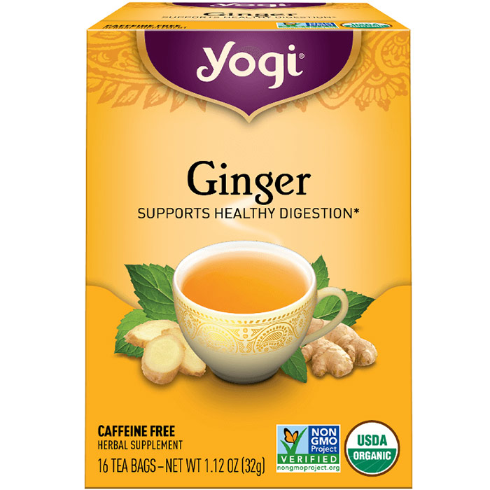 Yogi Tea Ginger Tea (Digestive Aid) 16 tea bags from Yogi Tea