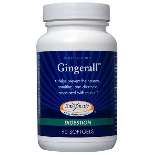 Enzymatic Therapy Gingerall, 90 Softgels, Enzymatic Therapy