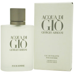 Giorgio Armani Perfume Giorgio Armani Acqua Di Gio Cologne Edt Spray for Men, 3.4 oz