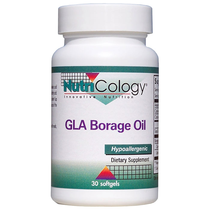 NutriCology/Allergy Research Group GLA Borage Oil 30 softgels from NutriCology