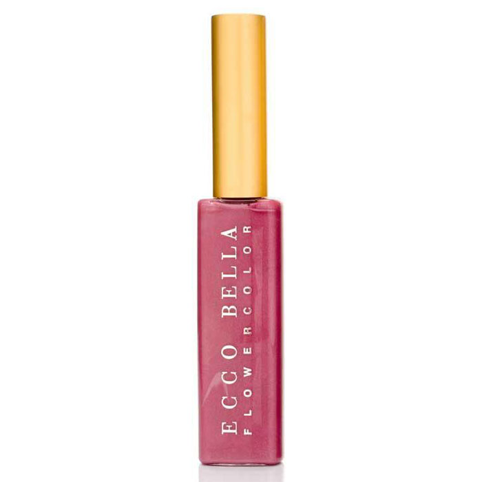 Ecco Bella Good For You Gloss Mini - Pleasure Frosted True Pink, Portable Lip Gloss, 0.14 oz, Ecco Bella
