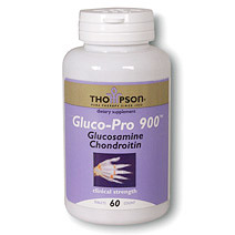 Thompson Nutritional Gluco-Pro 900, Glucosamine & Chondroitin 60 tabs, Thompson Nutritional Products
