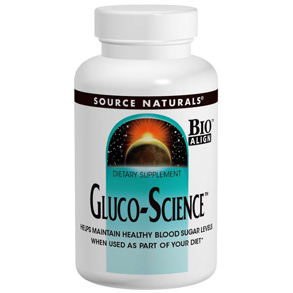 Source Naturals Gluco-Science for Healthy Blood Sugar Levels 90 tabs from Source Naturals