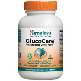 Himalaya Herbal Healthcare GlucoCare, For Natural Blood Glucose Health, 90 Vegetarian Capsules, Himalaya Herbal Healthcare