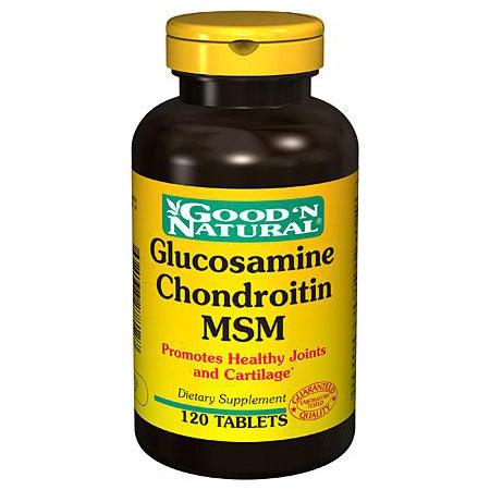 Good 'N Natural Glucosamine Chondroitin MSM, 120 Tablets, Good 'N Natural