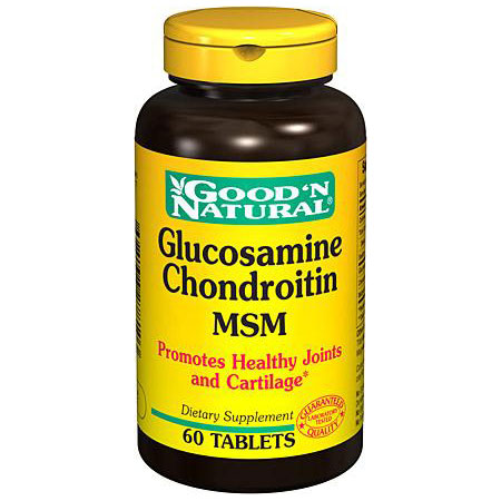 Good 'N Natural Glucosamine Chondroitin MSM, 60 Tablets, Good 'N Natural