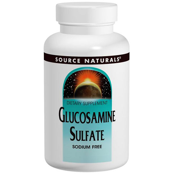 Source Naturals Glucosamine Sulfate 500mg 240 caps from Source Naturals
