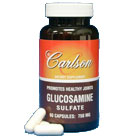 Carlson Laboratories Glucosamine Sulfate 750 mg, 180 Capsules, Carlson Labs