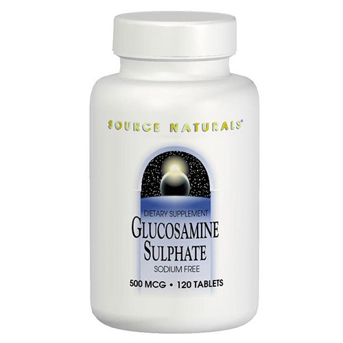 Source Naturals Glucosamine Sulfate 750mg 240 tabs from Source Naturals