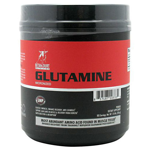 Betancourt Nutrition Glutamine Micronized Powder, 525 g, Betancourt Nutrition