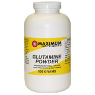 Maximum Nutrients Glutamine Powder, 500 g, Maximum Nutrients