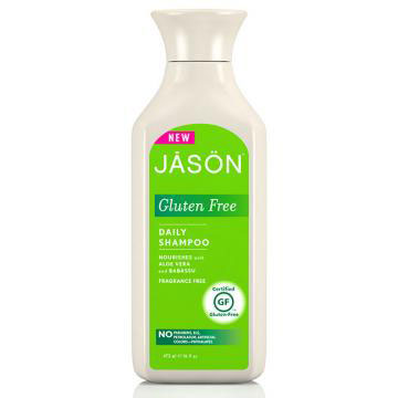 Jason Natural Gluten Free Daily Shampoo, 16 oz, Jason Natural