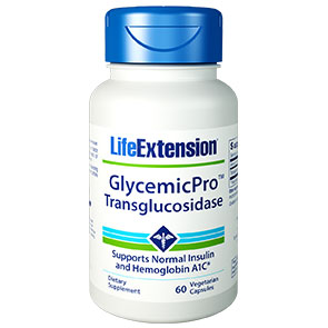 Life Extension GlycemicPro Transglucosidase, 60 Vegetarian Capsules, Life Extension