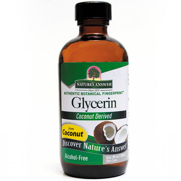 Nature's Answer Glycerin (Glycerine) Pure Vegetable Extract Liquid 4 oz from Nature's Answer