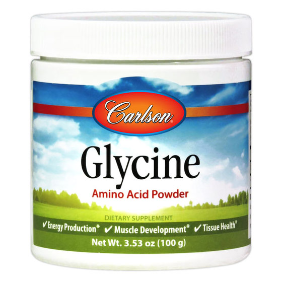 Carlson Laboratories Glycine Powder, 100 g, Carlson Labs