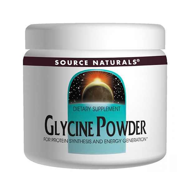 Source Naturals Glycine Powder, 16 oz, Source Naturals