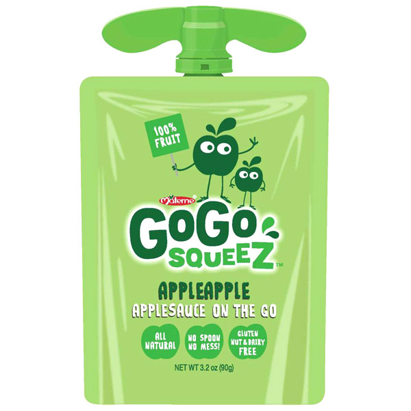 GOGO Squeez GOGO Squeez Applesauce On The Go Pouch, 3.2 oz x 20 ct