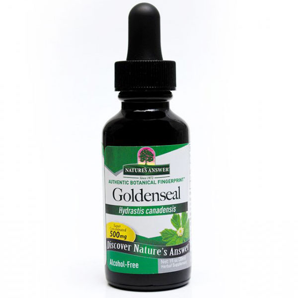 Nature's Answer Goldenseal Root Alcohol Free Extract Liquid 1 oz from Nature's Answer
