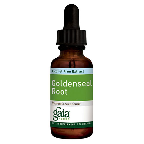 Gaia Herbs Goldenseal Root Liquid, Alcohol Free, 1 oz, Gaia Herbs