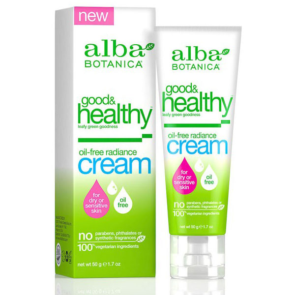 Alba Botanica Good & Healthy Oil-Free Radiance Cream, 1.7 oz, Alba Botanica