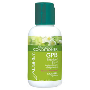 Aubrey Organics GPB Balancing Protein Conditioner, Rosemary Peppermint, Trial / Travel Size, 2 oz, Aubrey Organics