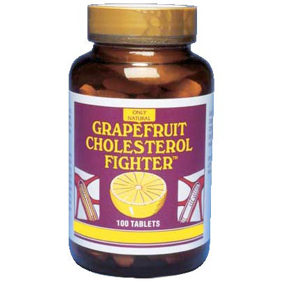 Only Natural Inc. Grapefruit Cholesterol Fighter, 100 Tablets, Only Natural Inc.