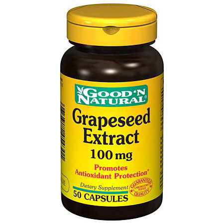 Good 'N Natural Grapeseed Extract 100 mg, 50 Capsules, Good 'N Natural