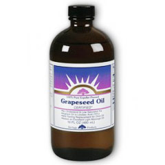 Heritage Products Grapeseed Oil, 16 oz, Heritage Products