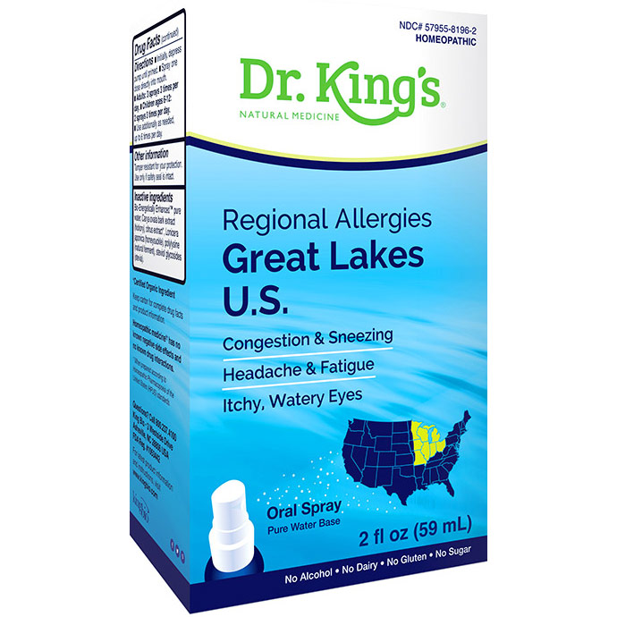 King Bio Homeopathic (KingBio) Formula 2 - Great Lakes U.S., 2 oz, King Bio Homeopathic (KingBio)