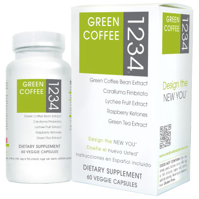 Creative Bioscience Green Coffee 1234, 60 Veggie Capsules, Creative Bioscience