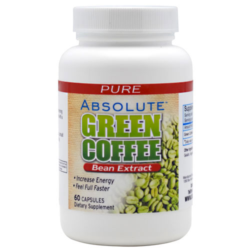 Absolute Nutrition Green Coffee Bean Extract 800 mg, 60 Capsules, Absolute Nutrition