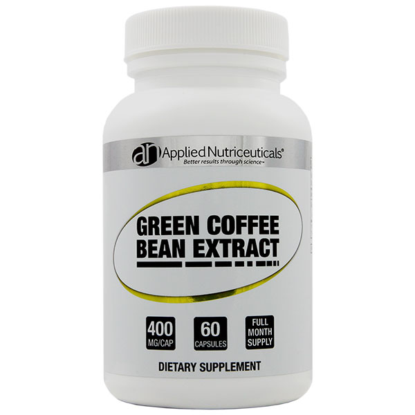 Applied Nutriceuticals Green Coffee Bean Extract, 50% Chlorogenic Acid, 60 Capsules, Applied Nutriceuticals
