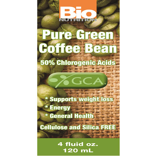 Bio Nutrition Inc. Green Coffee Bean Liquid, 4 oz, Bio Nutrition Inc.