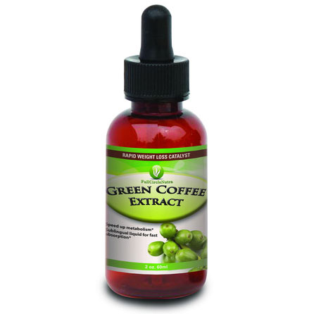 Full Circle Nutra Green Coffee Bean Extract Liquid Diet Drops, 2 oz, Full Circle Nutra
