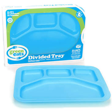 Green Toys Inc. Green Eats Divided Tray, Blue, 1 ct, Green Toys Inc.