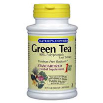Nature's Answer Green Tea Leaf Extract Standardized 30 vegicaps from Nature's Answer