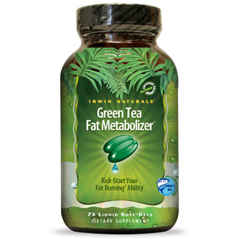 Irwin Naturals Green Tea Fat Metabolizer, 150 Liquid Softgels, Irwin Naturals