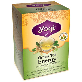Yogi Tea Green Tea Energy with Kombucha 16 tea bags from Yogi Tea