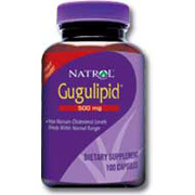 Natrol Guggulipid (Guggul Extract) 500mg 100 caps from Natrol