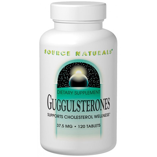 Source Naturals Guggulsterones Guggul Extract, 60 Tablets, Source Naturals