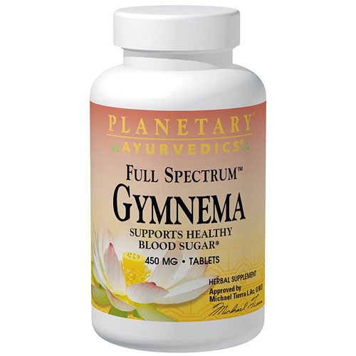 Planetary Herbals Gymnema Full Spectrum 450mg, 120 Tablets, Planetary Herbals